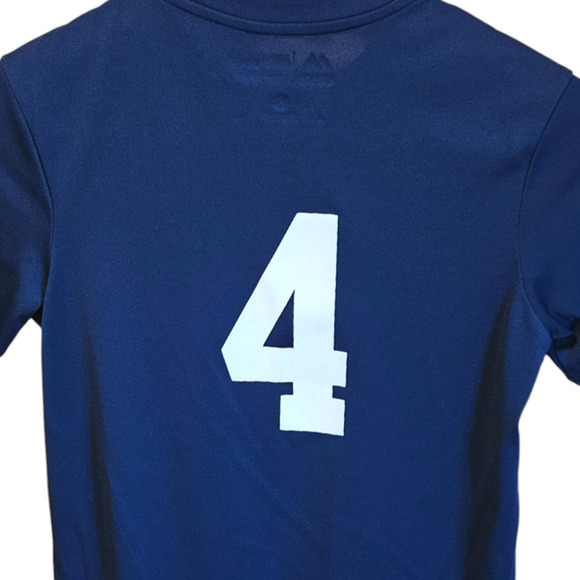 Majestic Red Sox TShirt Evolution Tee CoolBase Navy Size Youth Small - Picture 6 of 6